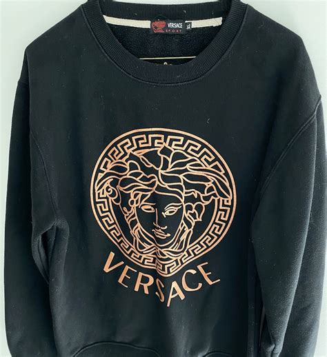 Vintage Versace medusa Black hoodie 